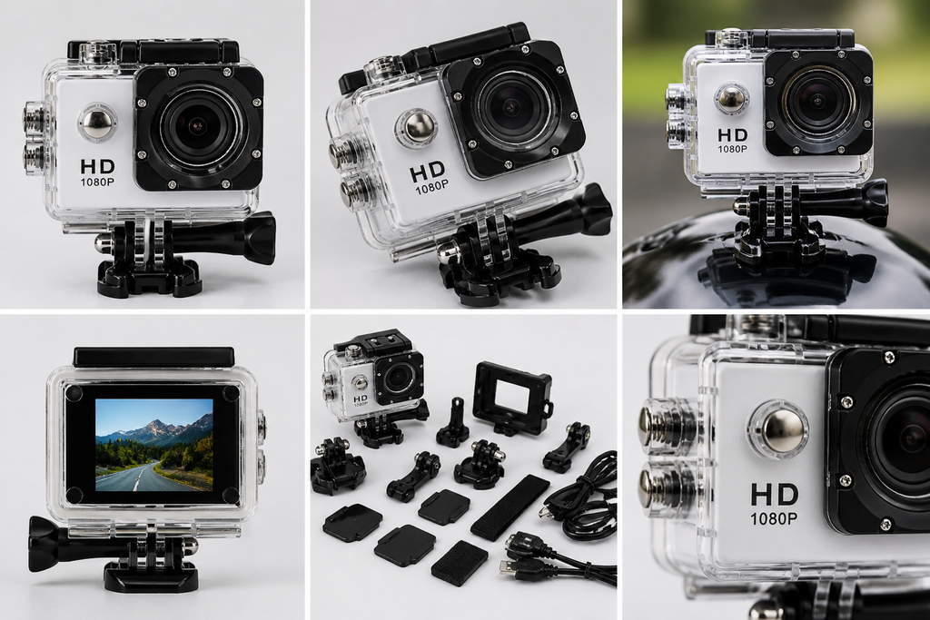 CAMARA MOTO TIPO GOPRO Go pro Graba tus Rutas sin Límites