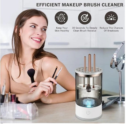 Limpiador De Brochas De Maquillaje Elect